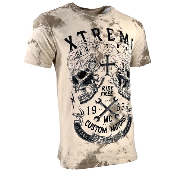 Xtreme Couture By Affliction Men's T-shirt Blazing Roadway - Picture 4 of 8